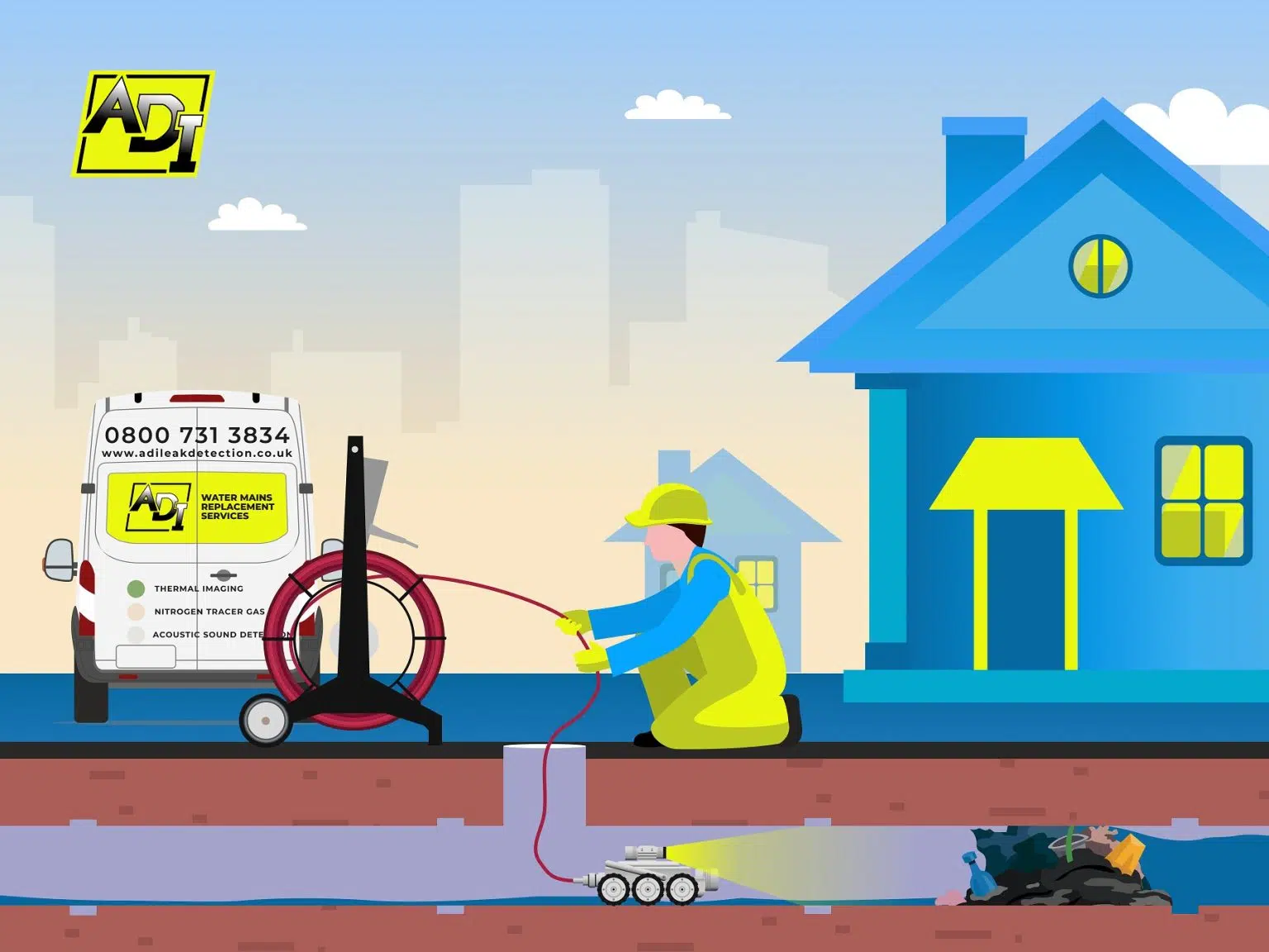 Drainage CCTV Surveys & Investigations Hereford
